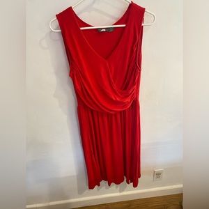 Red Jersey Girls of Savoy size medium dress